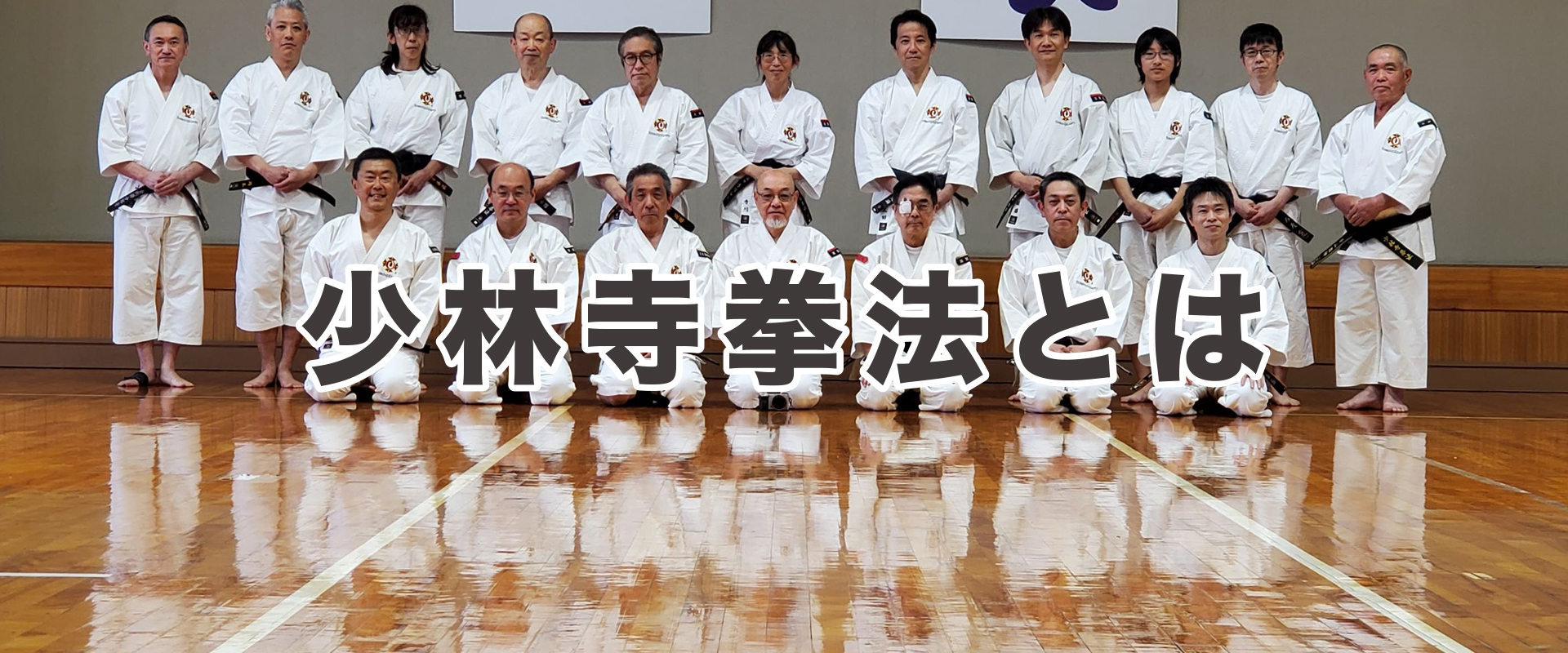 少林寺拳法とはボタン